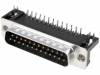 DB25-PL-24, Гнездо; D-Sub; PIN:25; "папа"; стандарт 7,2мм; Фиксация: винтами, ADAM TECH