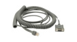 CBA-R09-C09ZAR RS232 Cable, Nixdorf Beetle, 5V Direct Power,Coiled, 2.7m, Suitable for DS7708