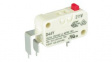 D443-P4AA Micro Switch D4, 10A, 1CO, 2.8N, Plunger