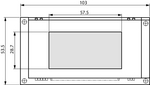 GP 9002A01A, Graphic VFD module 128 x 64 Pixel, FUTABA