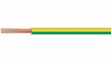 3070 GY001 [305 м] Hook-Up Cable, 0.2 mm2, Green/Yellow Stranded Tin-Plated Copper Wire PVC