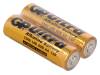 GPR6AU/FO2 Батарея: щелочная; 1,5В; AA; Кол-во бат:2