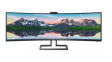499P9H/00 SuperWide Curved Monitor, Dual QHD (5120 x 1440), 32:9, 48.8