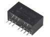AM1G-1209S-NZ, Преобразователь: DC/DC; 1Вт; Uвх:9?18В; 9ВDC; Iвых:111мА; SIP8, AIMTEC