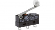DC3C-A1RC Micro switch 0.1 A Roller lever, medium Snap-action switch 1 change-over (CO)