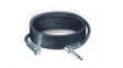 TK431-5SS Angled Audio Cable Mono 6.35 mm Jack Plug - 6.35 mm Jack Plug 1.5m