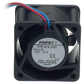 412JHH, Вентилятор: DC; осевой; 40x40x25мм; 24м3/ч; 46дБА; шариковый, Ebmpapst