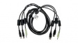 CBL0132 KVM Cable, USB/Audio, 1.8m