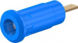 65.9099-23 Safety Socket 2mm Blue 10A 600V Gold-Plated