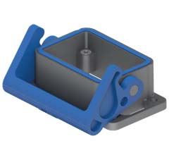 THIC 06 L, Bulkhead mounting housings with 1 lever, ILME