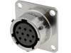 PT02A1210S023 Разъем: круглый; PT; гнездо; "мама"; PIN:10; позолота; Серия: PT-451