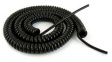 SP-DSR-174 Spiral Cable 4x 0.14mm2 Black 700mm ... 2.8m