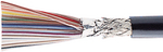 169-2832-026., Round flat cable shielded 26x0.090 mm2, Amphenol