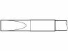 C245-109 Жало; ножевого типа; 4,3x0,1мм; longlife