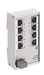 eCon2080B-A, Industrial Ethernet Switch 8x 10/100 RJ45, Harting