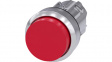 3SU10500BB200AA0 SIRIUS ACT Push-Button front element Metal, glossy, red