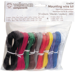 K/MOWM, Hook-up wire PVC 0.2 mm2 0.5 mm, Velleman