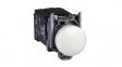 XB4BV5B1 LED Indicator, White, 22mm, 400V, Screw Clamp Terminal
