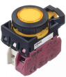 CW1L-M1E10QM4Y Кнопочный переключатель с подсветкой 1NO 10 A 24 В / 120 В / 240 В IP65