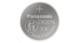 CR-2016EL/1B Button Cell Battery, Lithium, CR2016, 3V, 90mAh
