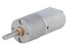 125:1 METAL GEARMOTOR 20DX44L MM 6V, Двигатель: DC; с редуктором; POLOLU 20D; 6ВDC; 3,2А; Ось: D профиль, POLOLU
