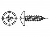 2099950 Винт; 4,2x13; Головка: сферическая; Pozidriv; сталь; цинк; BN: 14072