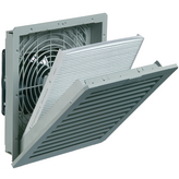 PF 42.500 230 V AC IP54, Filter Fan 252 x 252 x 103 mm 156 m3/h 230 VAC 18 W, Pfannenberg