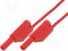 VSFK5000/2.5/150/RT, Измерительный провод; ПВХ; 1,5м; красный; 32А, Schutzinger