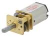 210:1 MICRO METAL GEARMOTOR HP 6V EXTEND, Двигатель: DC; с редуктором; HP; 6ВDC; 1,6А; Ось: D профиль, POLOLU