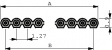 8-1437357-9 Плоский кабель 1.27 mm 40xAWG 28