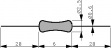 MBB/SMA0207 143 KOHM Резистор 143 kΩ 0.6 W ± 1 %