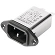 Силовой разъем IEC с фильтром Schaffner FN9233R-10-06