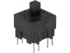 15401, Микропереключатель; 1; DPST-NO + DPST-NC; 0,025A/120ВDC; THT, MEC
