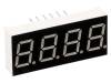LFD039BAG-102, Дисплей: LED; 7-сегментный; 9,91мм; зеленый; 3,5мкд; анод; II.зн:4, WENRUN