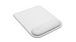 K50437EU Mousepad with Wrist Rest, White