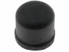 FIX-RF6-5 Ножка самоклеящаяся; черный; резина; А:6мм; В:5мм; Е:5мм