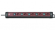 6052077 Outlet Strip, 5 x 90°xType 13, 3 m