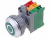 PFL30-1O/C G, W/O LAMP Переключатель: кнопочный; 2; NC + NO; 30мм; зеленый; BA9S, лампочка