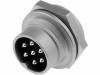 T 3477 009, Разъем: M16; гнездо; "папа"; на панель, гайка сзади; 300В; IP40, Amphenol