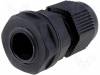 AGR12, Кабельный ввод; M12; IP68; Мат-л: полиамид; черный; UL94V-2; 12,1мм, Kai Suh Suh (KSS)