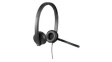 981-000575 Headset, H570e, Stereo, On-Ear, 18kHz, USB, Black