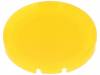 M22-XDL-Y Линза для кнопки; 22мм; Цвет: желтый