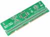 LV-24-33 V6 80-PIN TQFP 1 MCU CARD EMPTY Плата: переходная; панелька Plug-In-Module 80pin TQFP