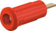 65.9099-22 Safety Socket 2mm Red 10A 600V Gold-Plated