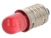 LR-E10-230AC Лампочка LED; красный; E10; 230ВAC; 200-250мкд