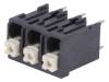 DG212V-THR-5.0-03P-13-00AH, Зажимная рейка для печатных плат; прямой; 5мм; Кол-во полюс:3, DEGSON
