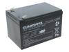 EPL 12-12, Аккум: свиноцово-кислотный; 12В; 12Ач; AGM; необслуживаемый, EUROPOWER