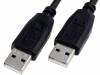 CAB-USB2AA/2-BK Кабель; USB 2.0; вилка USB A, с обеих сторон; Дл.кабеля:2м