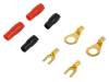 TERMINAL-SET-10GA, Изолированный; черный, красный; Тип аксессуаров питания: набор, 4CARMEDIA