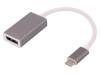 50429 Адаптер; USB 3.1; гнездо DisplayPort, вилка USB C; 200мм